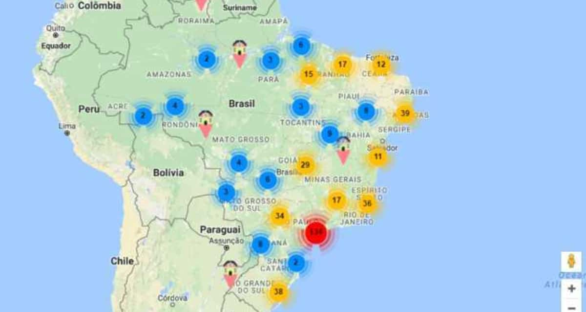 Este Mapa Colaborativo Re Ne As Delegacias Da Mulher No Brasil