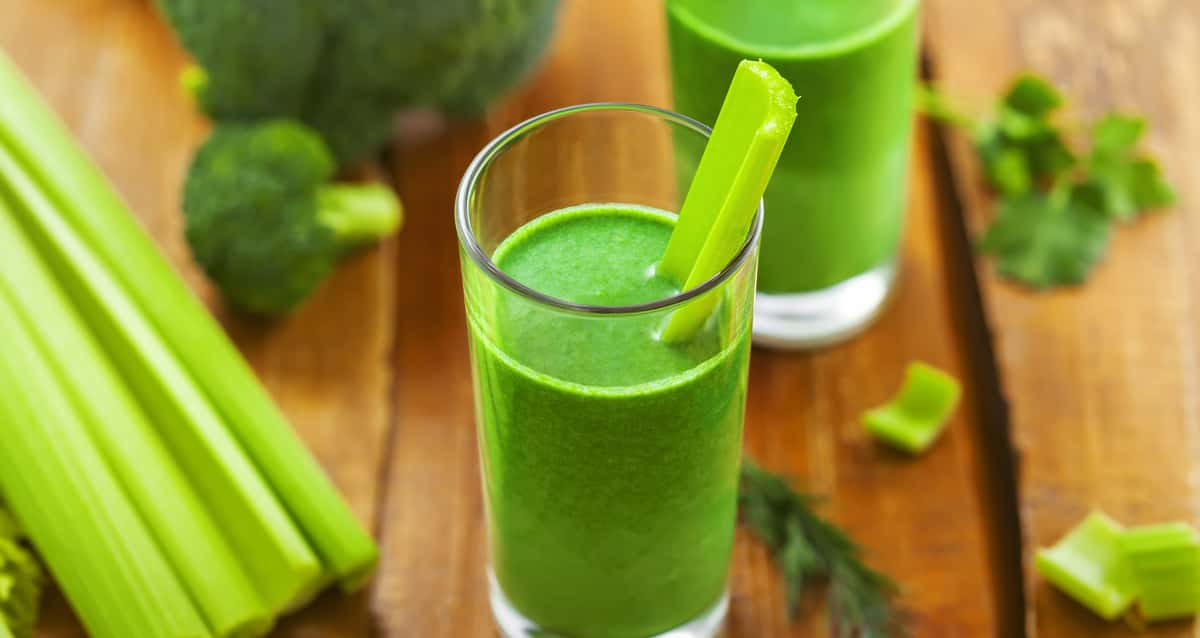 Suco Detox De Couve E Abacaxi