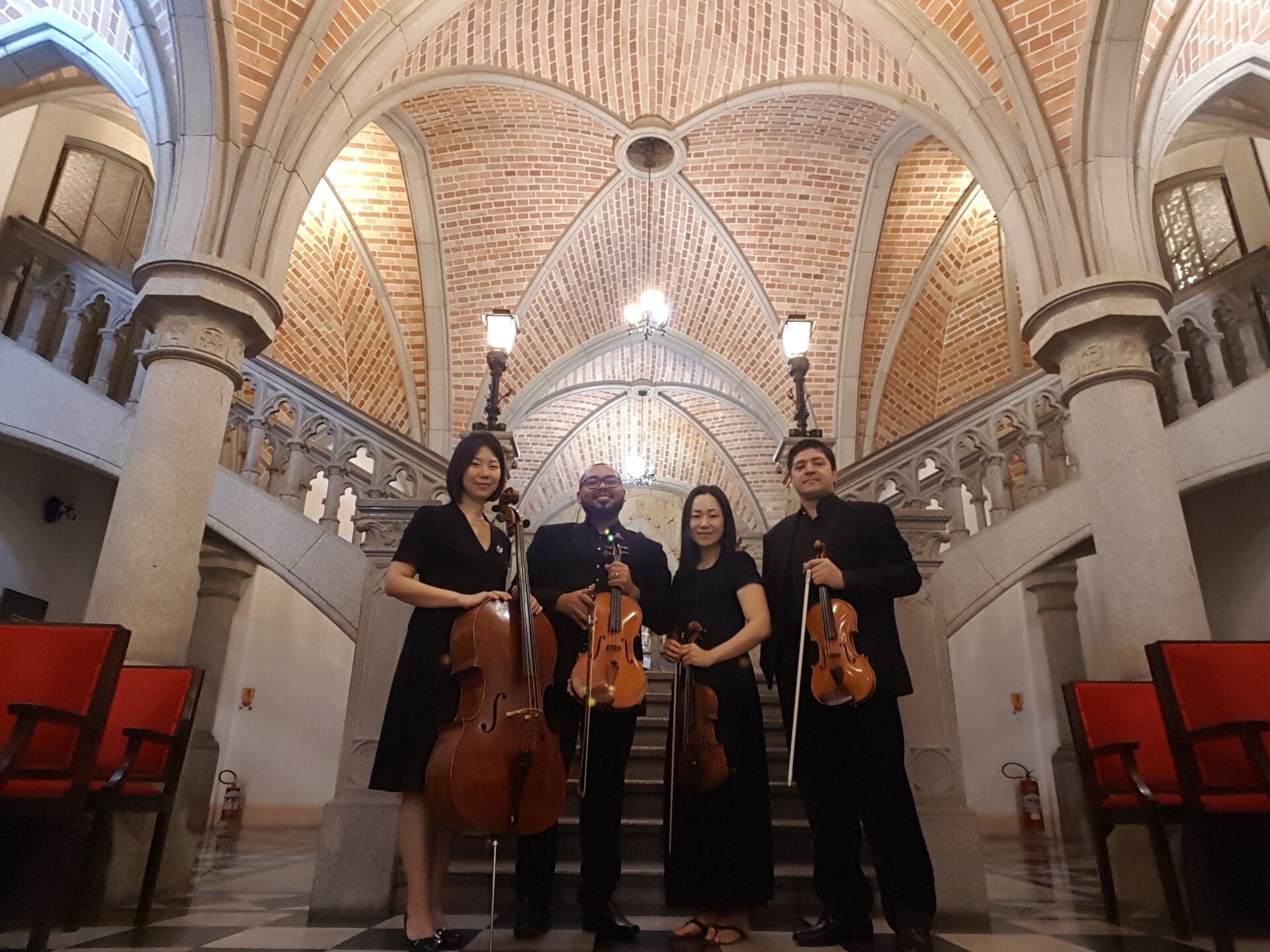 Quarteto Brasileiro De Cordas No Museu Da Casa Brasileira