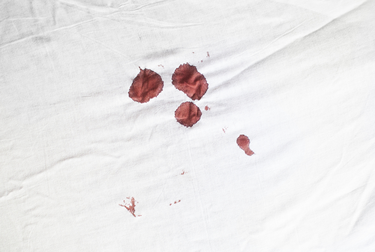 Bloody period pussy