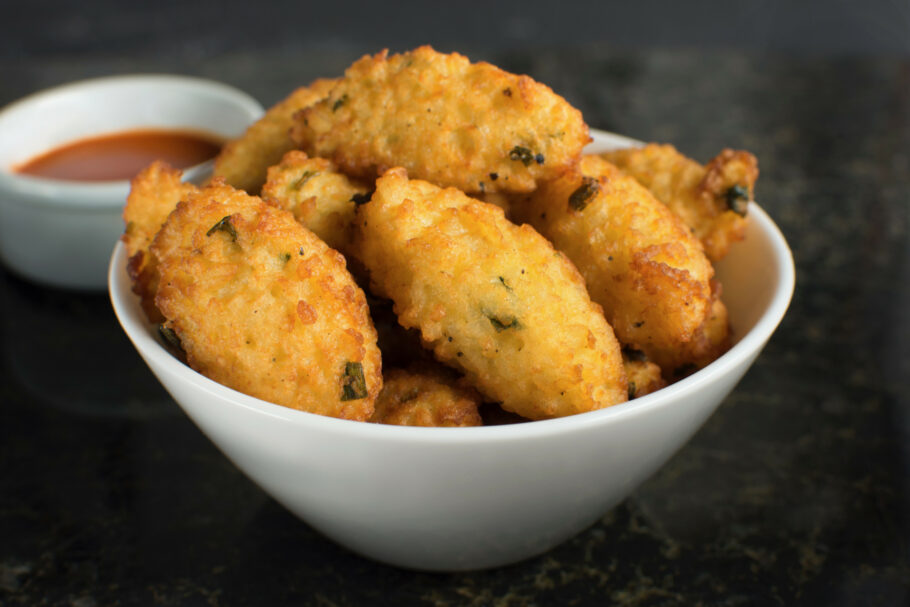 Aprenda Fazer Bolinho De Arroz Na Airfryer