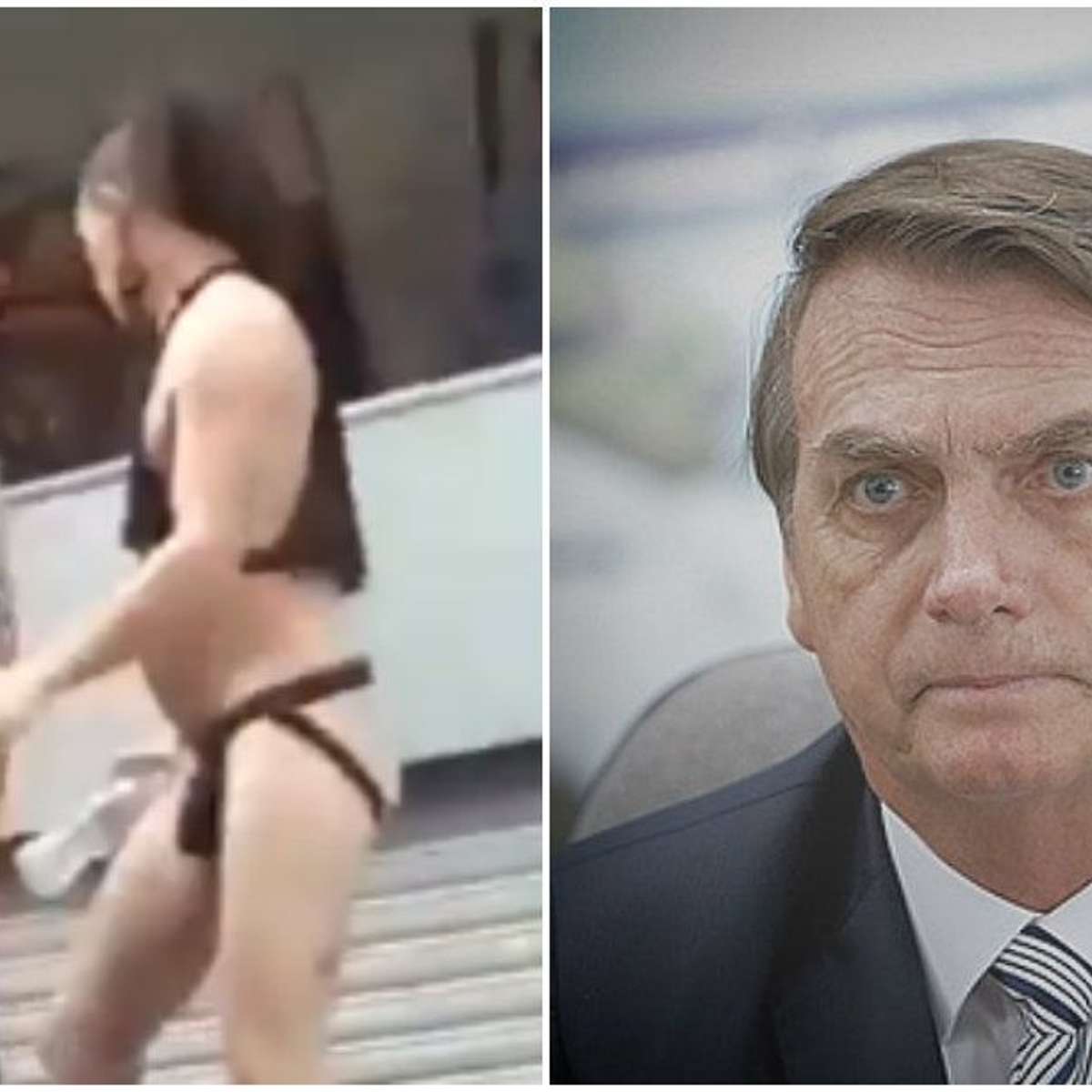 Bolsonaro generaliza e mostra cena de garoto urinando em bloco