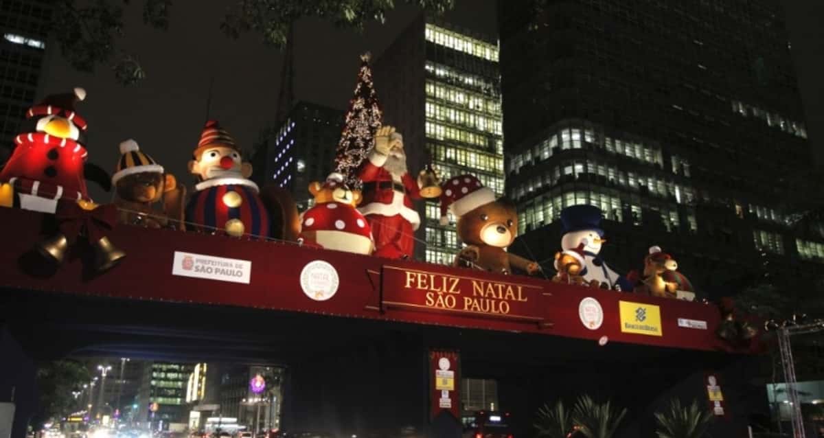 São Paulo tem tour pelos principais pontos com decoração de Natal