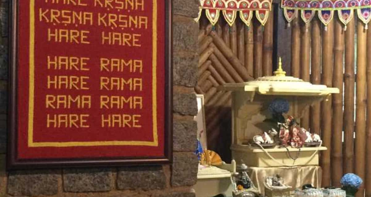 Madrugada Vanguarda  Em Pinda tem comunidade Hare Krishna que