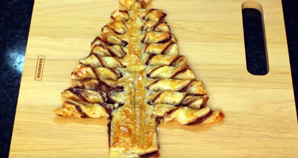 Árvore de natal de Nutella: uma delícia muito fácil de fazer