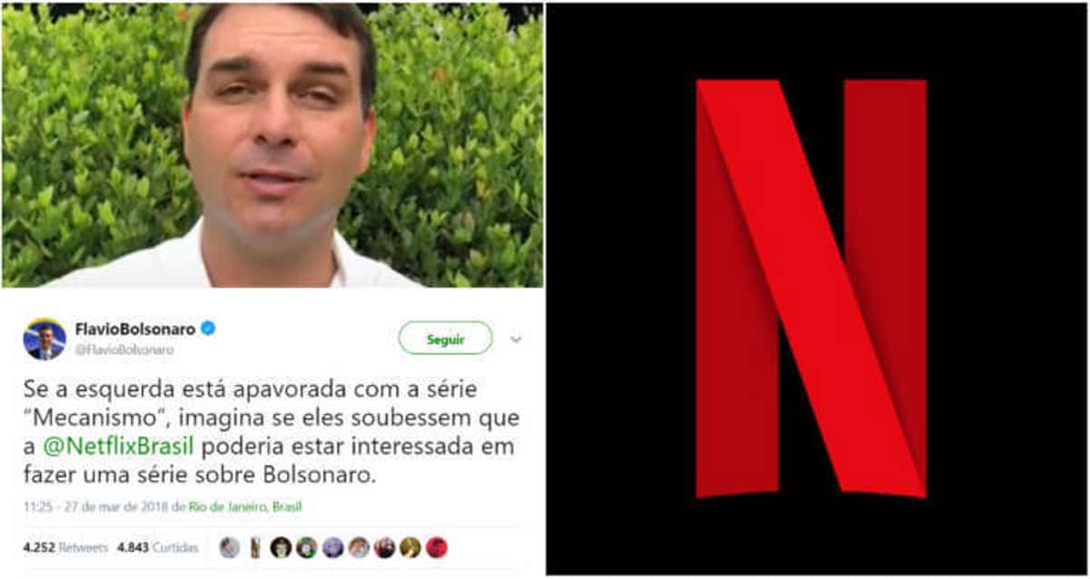 Da Netflix a Flávio Bolsonaro: “Você está louca, querida”