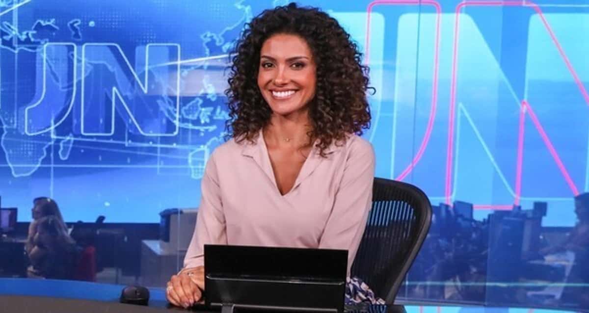 Aline Aguiar é a segunda mulher negra a apresentar o Jornal Nacional