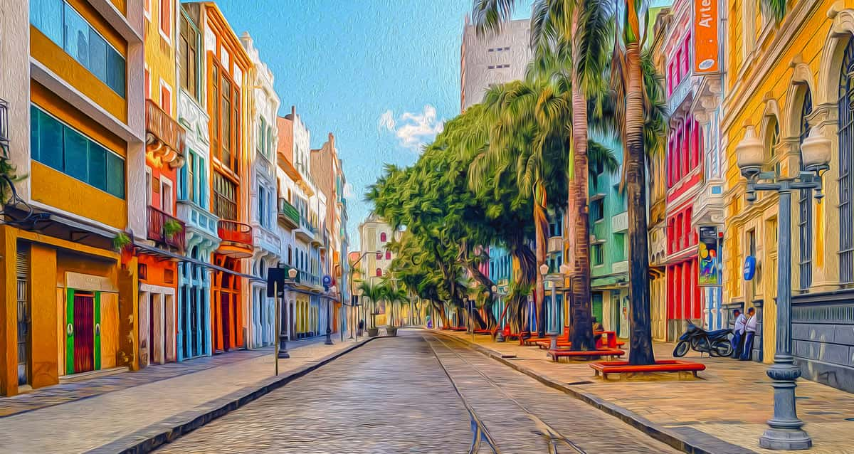 Rua Do Recife Eleita A Mais Bonita Do Mundo