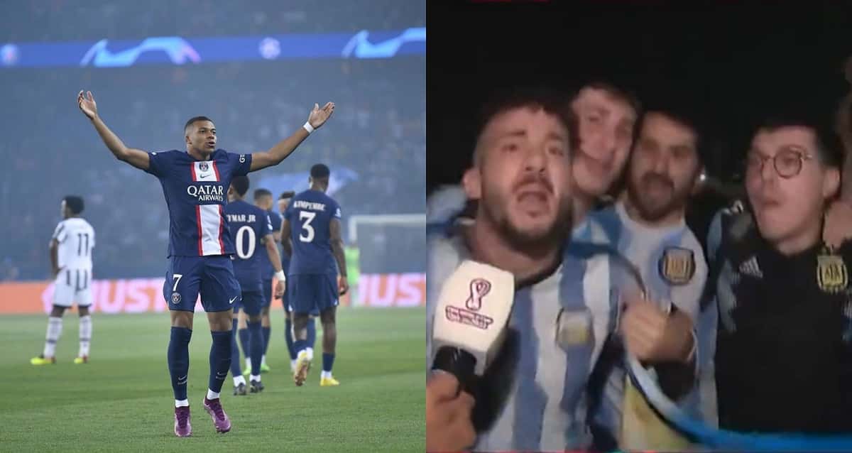 Torcedores argentinos no Catar cantam música racista e transfóbica contra  jogador francês Mbappé - Metro 1