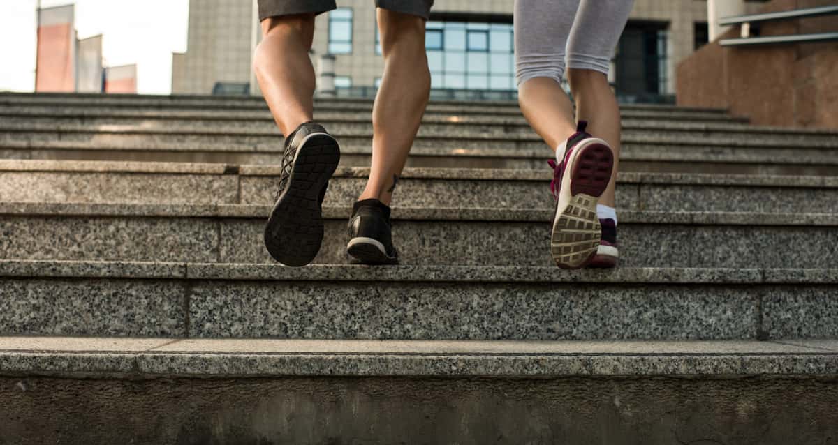Steigen Sie diese Anzahl an Treppen, um das Risiko einer Herzerkrankung zu verringern