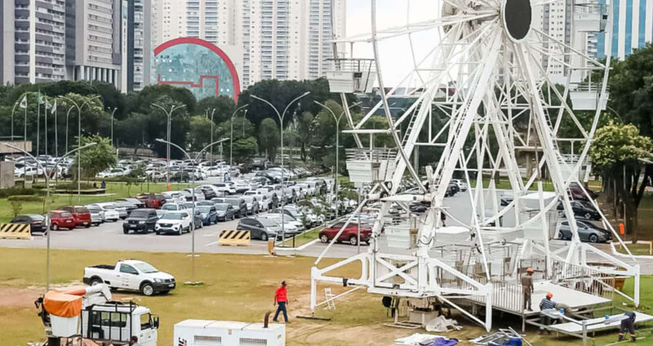 Roda Gigante é grande atração do Viva o Paço  em São Bernardo a partir deste fim de semana