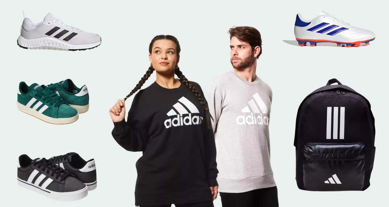 Descontão da Adidas! Tênis, roupa e outros itens da marca estão com até 62%OFF + cupom de R$25