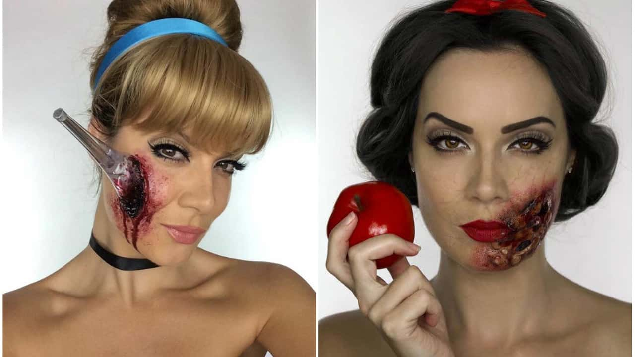 Maquiagens Para O Halloween Inspiradas Nas Princesas Da Disney