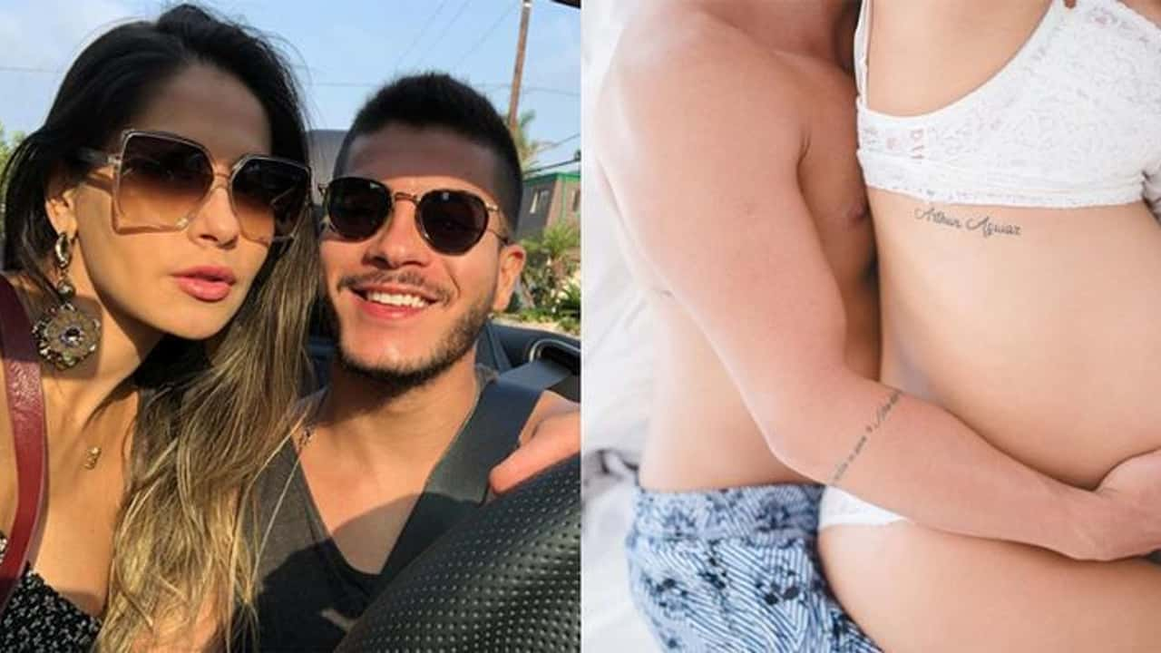 Mayra Cardi rebate seguidor que criticou tattoo com nome do amado