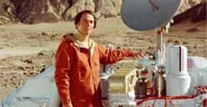 Homenagem a Carl Sagan na Estação Ciência