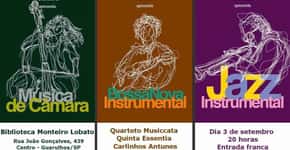 Música de Câmara/Bossa Nova Instrumental/Jazz Instrumental
