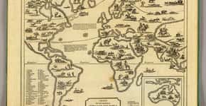Portal disponibiliza mapas históricos coletados em bibliotecas digitais