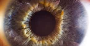 Professor de física faz fotos impressionantes de olhos humanos