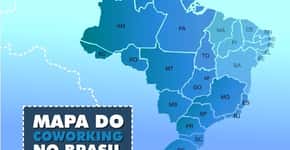 Mapa virtual mostra os principais espaços de coworking no Brasil