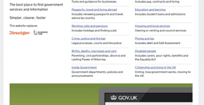 Página do governo britânico ganha “Oscar do Design” por simplicidade e funcionalidade