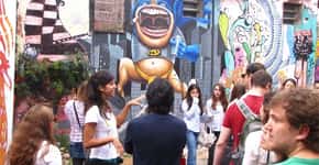 Participe de um passeio pelos grafittis e galerias da Vila Madalena