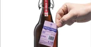 Marca de cerveja substitui rótulo por bilhete gratuito de transporte público
