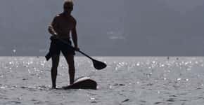Stand up paddle, parkour, slack line e surf no Jabaquara