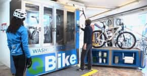 Empresa italiana cria estação de lavagem automática de bicicletas