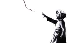 Banksy atualiza graffiti em homenagem ao povo sírio