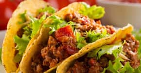 Tacos mexicanos caseiros!