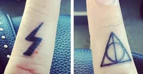 De Hogwarts para o mundo: tatuagens inspiradas pelo filme Harry Potter