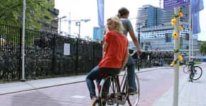 Na Holanda, carona de bicicleta pode virar meio de transporte oficial