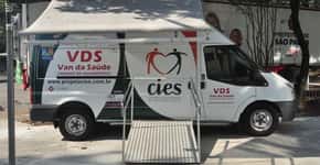 Unidades móveis do CIES prestam atendimento gratuito na região da Lapa