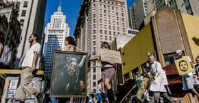 Movimento propõe arte no corpo e na rua com ‘galeria ambulante’