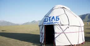 A vida em um acampamento nômade no Quirguistão