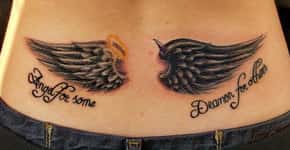 Curiosidades e inspirações em belas tatuagens de asas