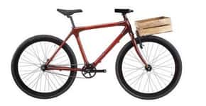 Bicicleta de bambu pode ser montada em casa