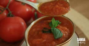Aprenda a receita original do molho de tomate