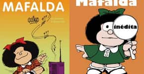 Seleção de livros da Mafalda