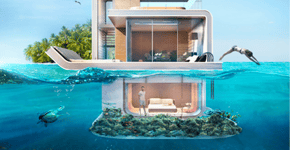 Dubai terá uma vila com casas flutuantes; veja fotos