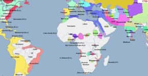 Mapa interativo viaja por 5 mil anos de história do mundo