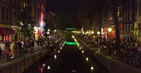 O distrito da ‘luz vermelha’ em Amsterdã