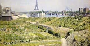 Confira uma seleção de fotos coloridas de Paris registradas em 1909
