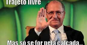 Página ‘Alckmin, qual o trajeto?’ satiriza ação da PM no ato contra a tarifa
