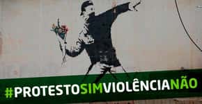 Catraca Livre lança campanha #protesto sim, violência não