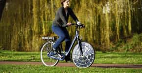 Holanda cria protótipo de bicicleta com painel solar na roda