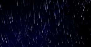 Nesta madrugada: chuva de meteoros