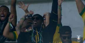 Usain Bolt comemora gol do Brasil e internet vai à loucura