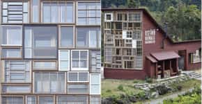 Arquiteto japonês constrói casa apenas com materiais descartados