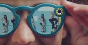 Snapchat lança óculos de sol que registra vídeos “circulares”